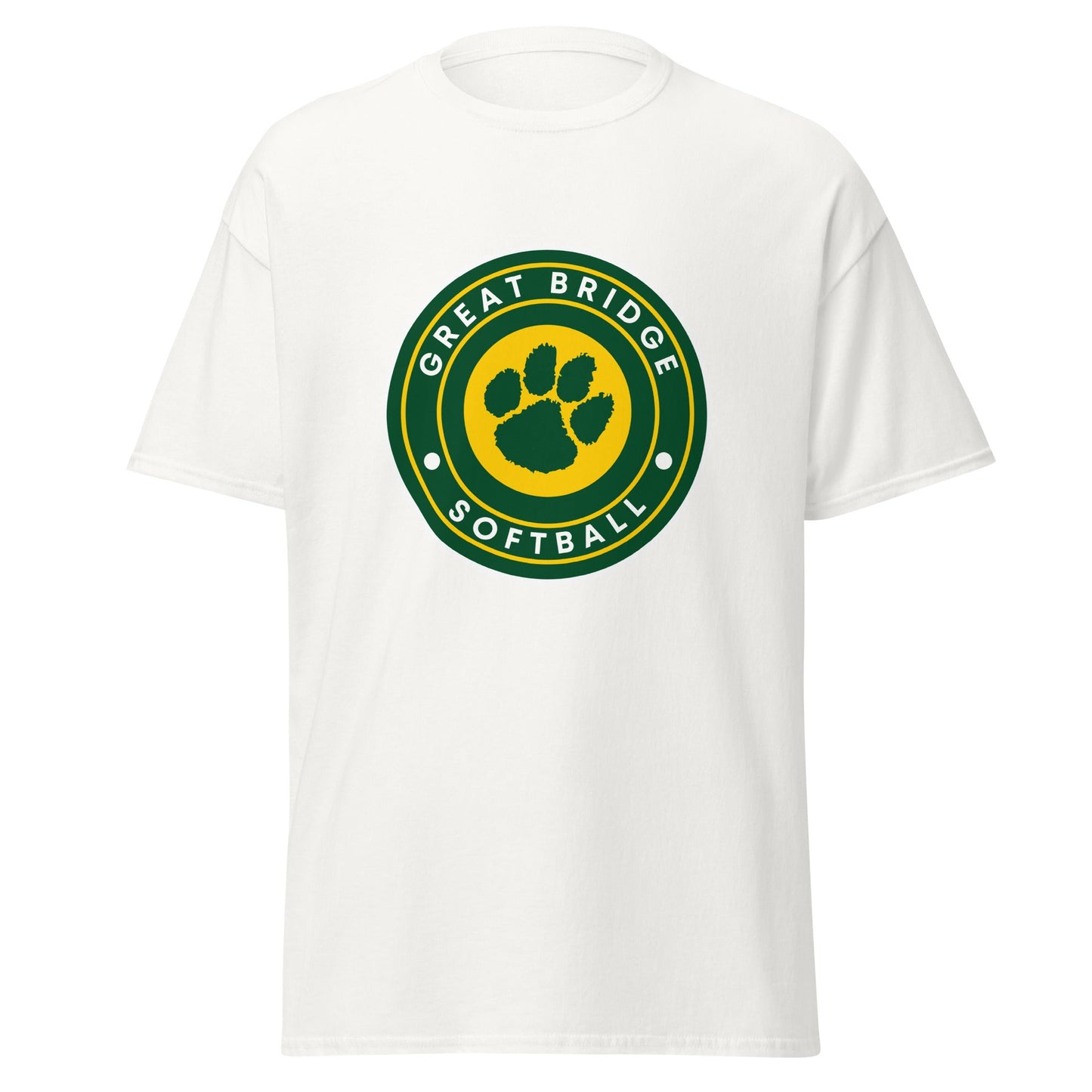 Classic | T-Shirt | Great Bridge Softball Booster | Badge Logo