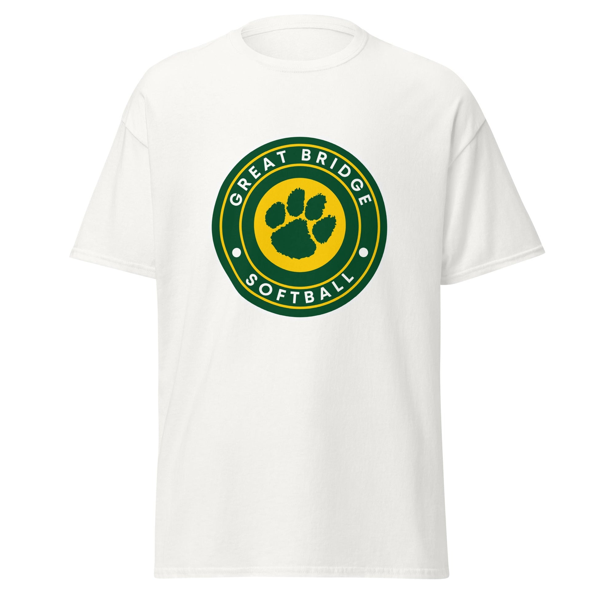 Classic | T-Shirt | Great Bridge Softball Booster | Badge Logo