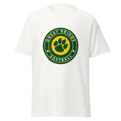 Classic | T-Shirt | Great Bridge Softball Booster | Badge Logo