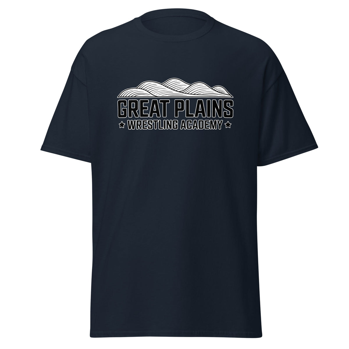 Classic | T-Shirt | Great Plains Wrestling Academy | Crest Logo