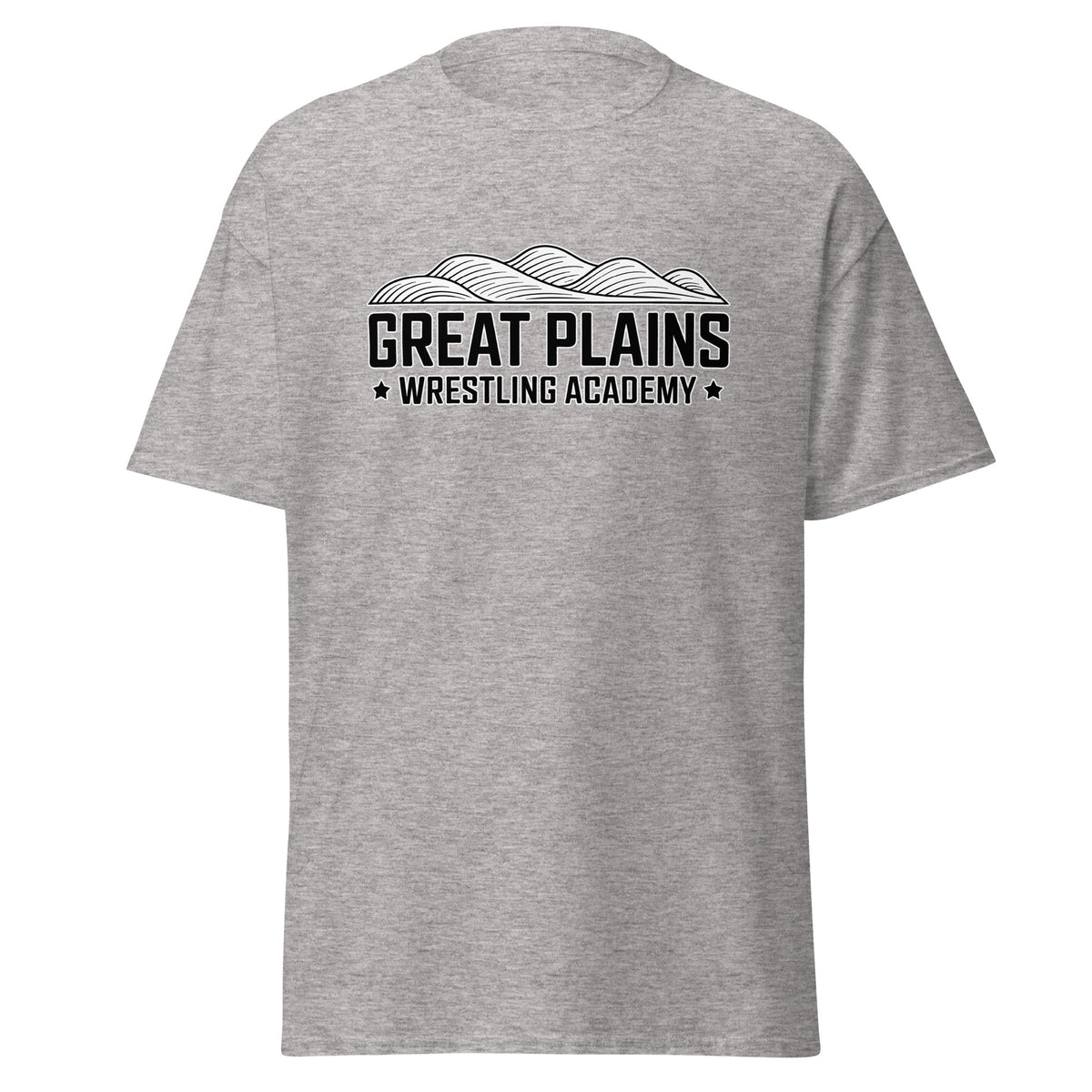 Classic | T-Shirt | Great Plains Wrestling Academy | Crest Logo