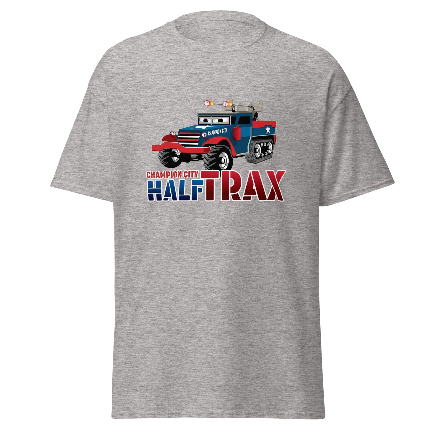 Classic | T-Shirt | Half Trax Baseball | Mascot Logo