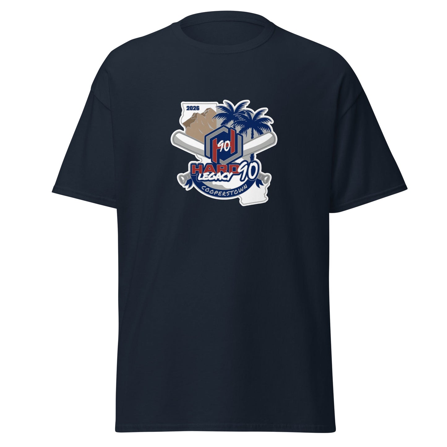 Classic | T-Shirt | Hard 90 Legacy | Badge Logo