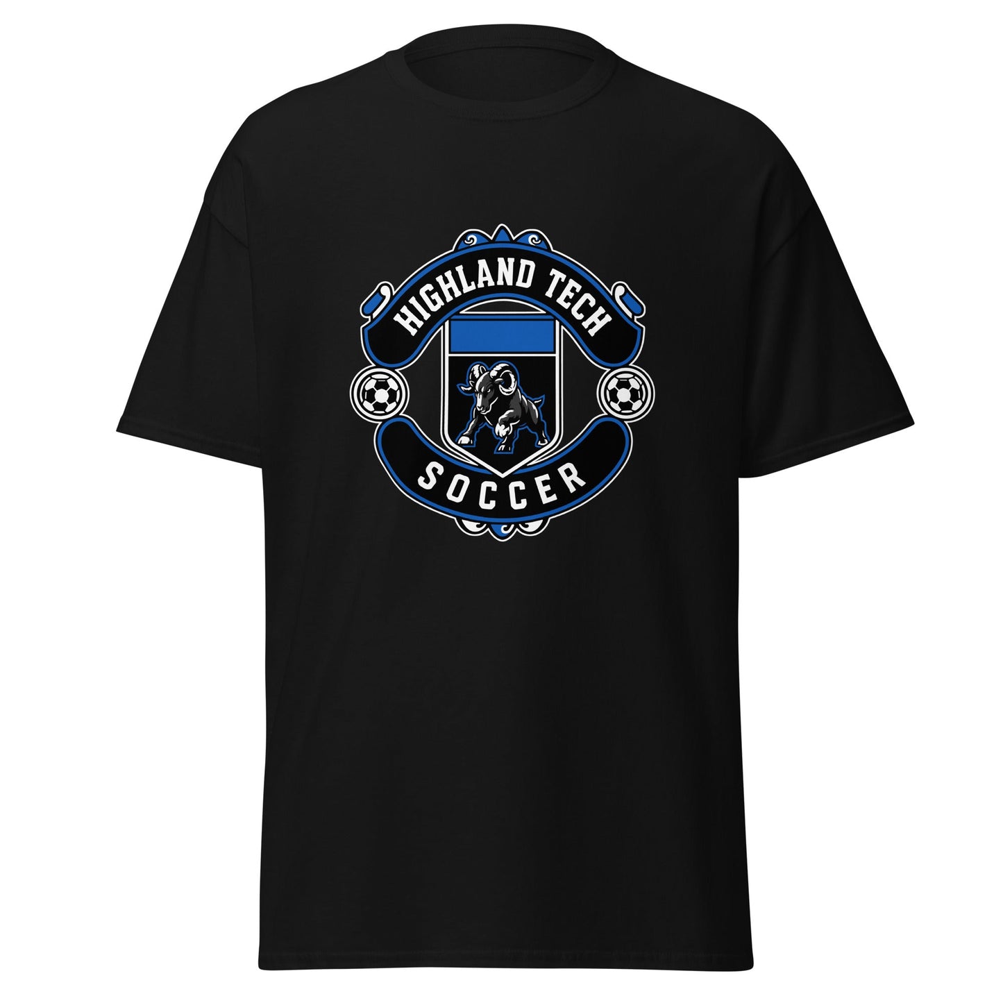 Classic | T-Shirt | Highland Soccer | Emblem Logo