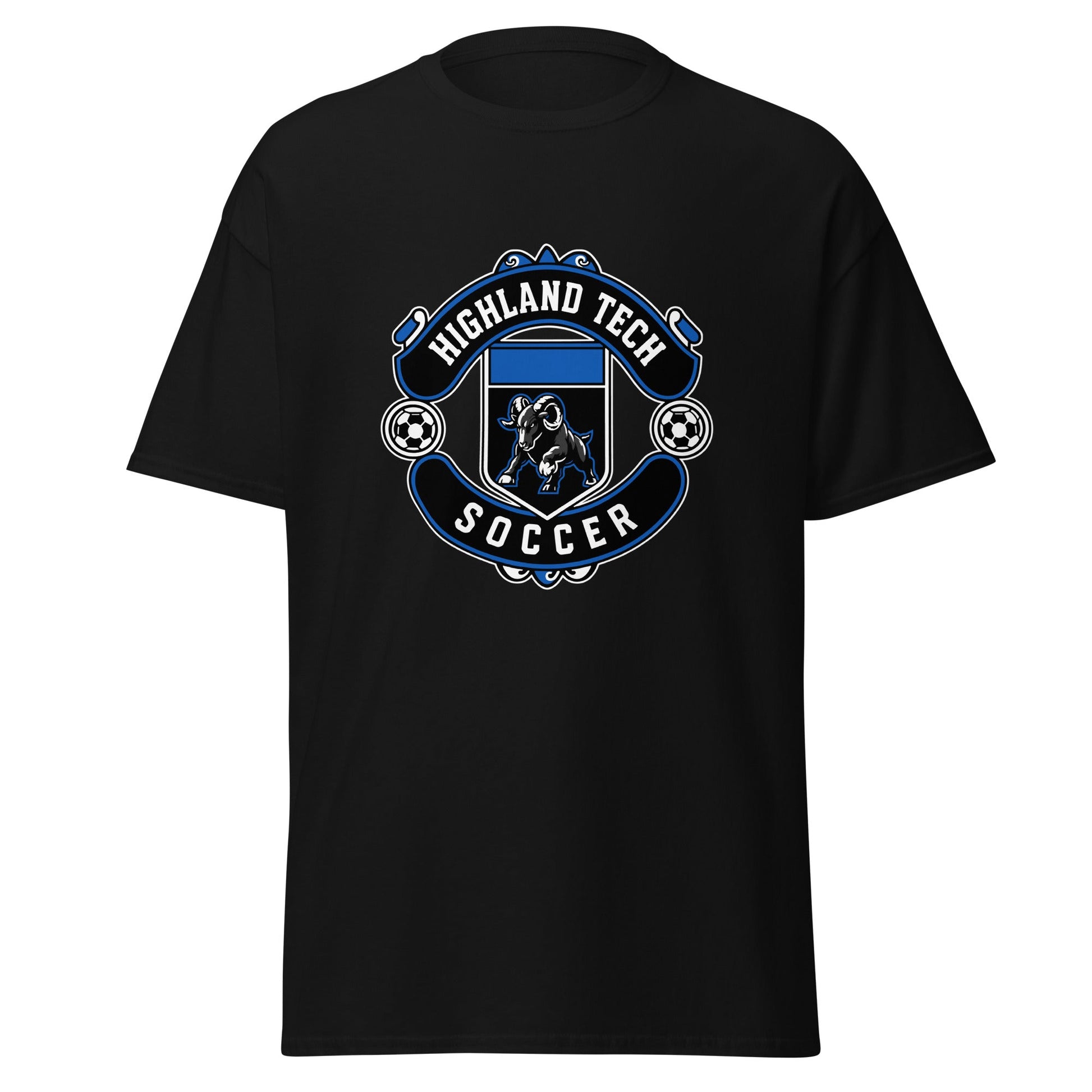 Classic | T-Shirt | Highland Soccer | Emblem Logo