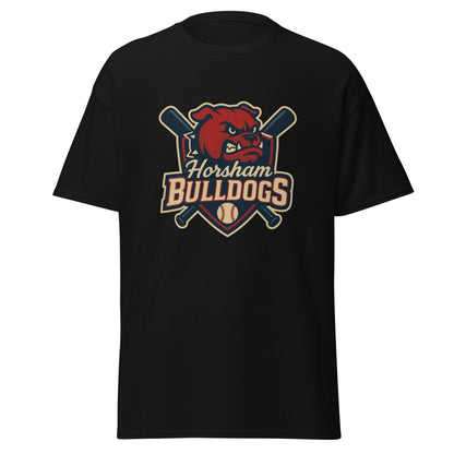 Classic | T-Shirt | Horsham Travel Baseball | Bulldogs Logo