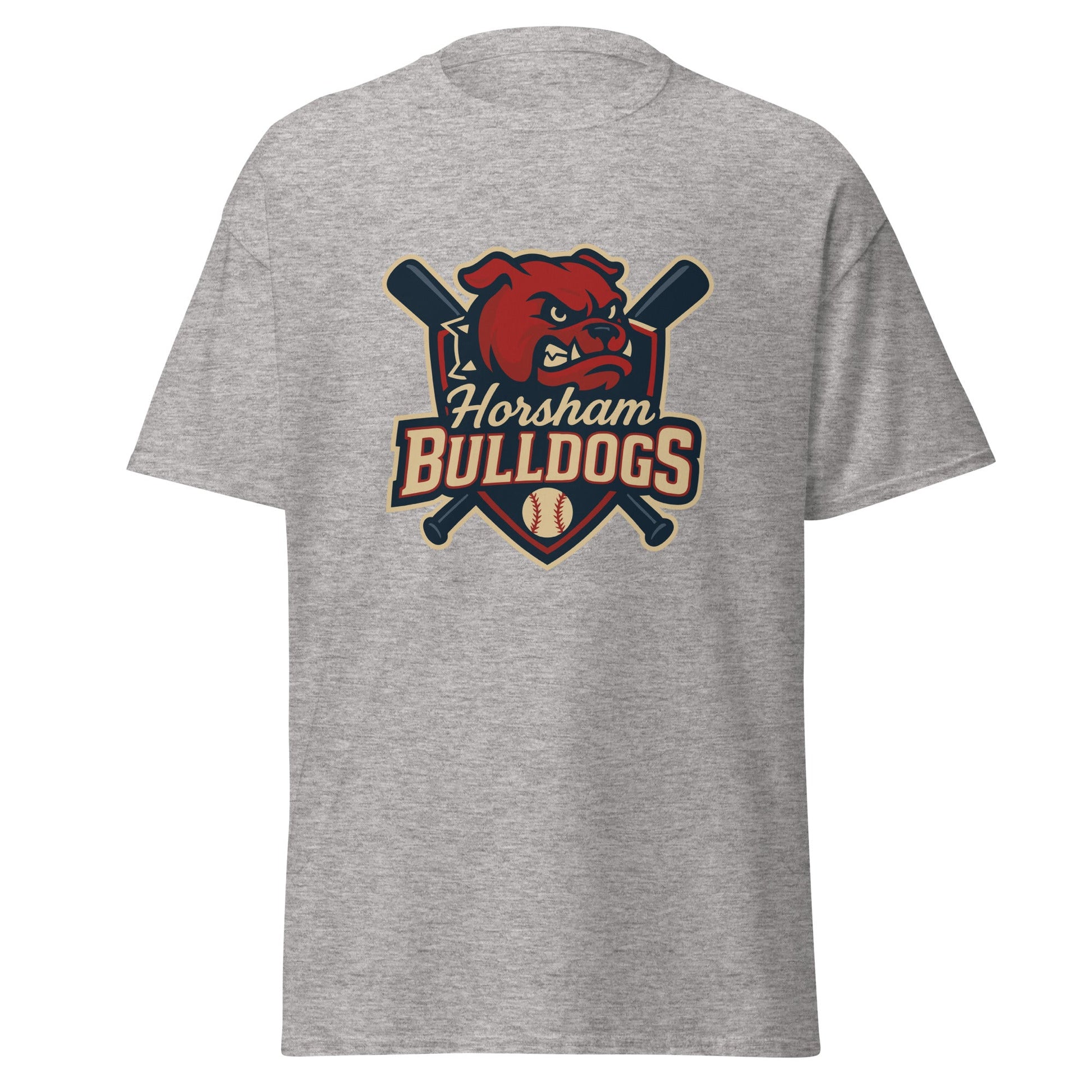 Classic | T-Shirt | Horsham Travel Baseball | Bulldogs Logo