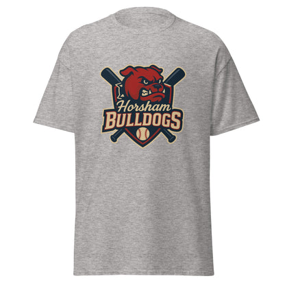 Classic | T-Shirt | Horsham Travel Baseball | Bulldogs Logo
