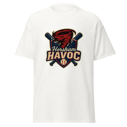 Classic | T-Shirt | Horsham Travel Baseball | Havoc Logo
