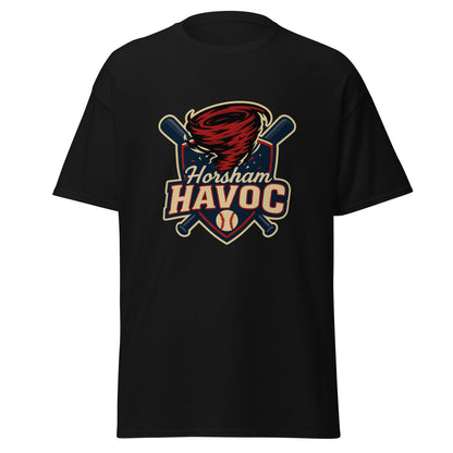 Classic | T-Shirt | Horsham Travel Baseball | Havoc Logo
