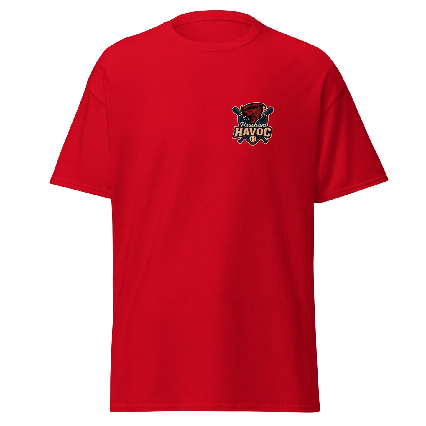 Classic | T-Shirt | Horsham Travel Baseball | Havoc Pocket Logo