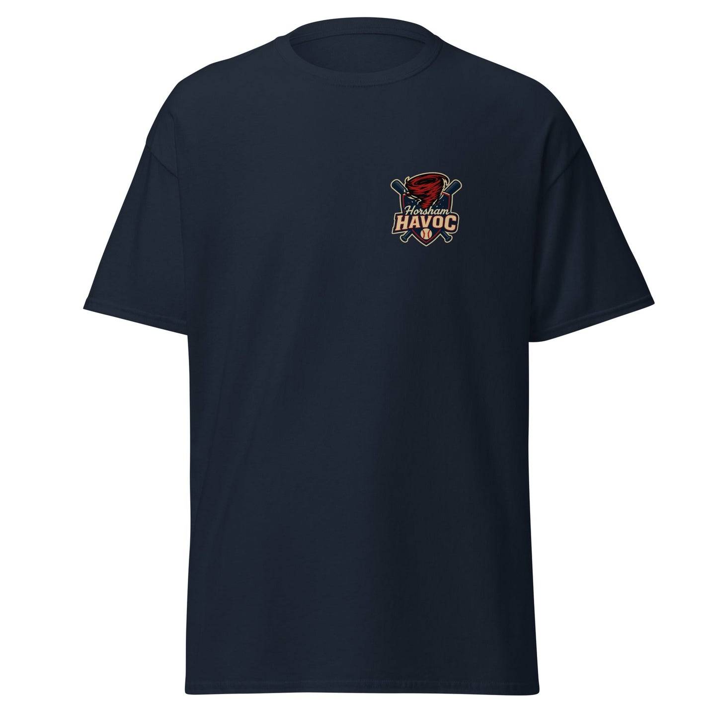 Classic | T-Shirt | Horsham Travel Baseball | Havoc Pocket Logo