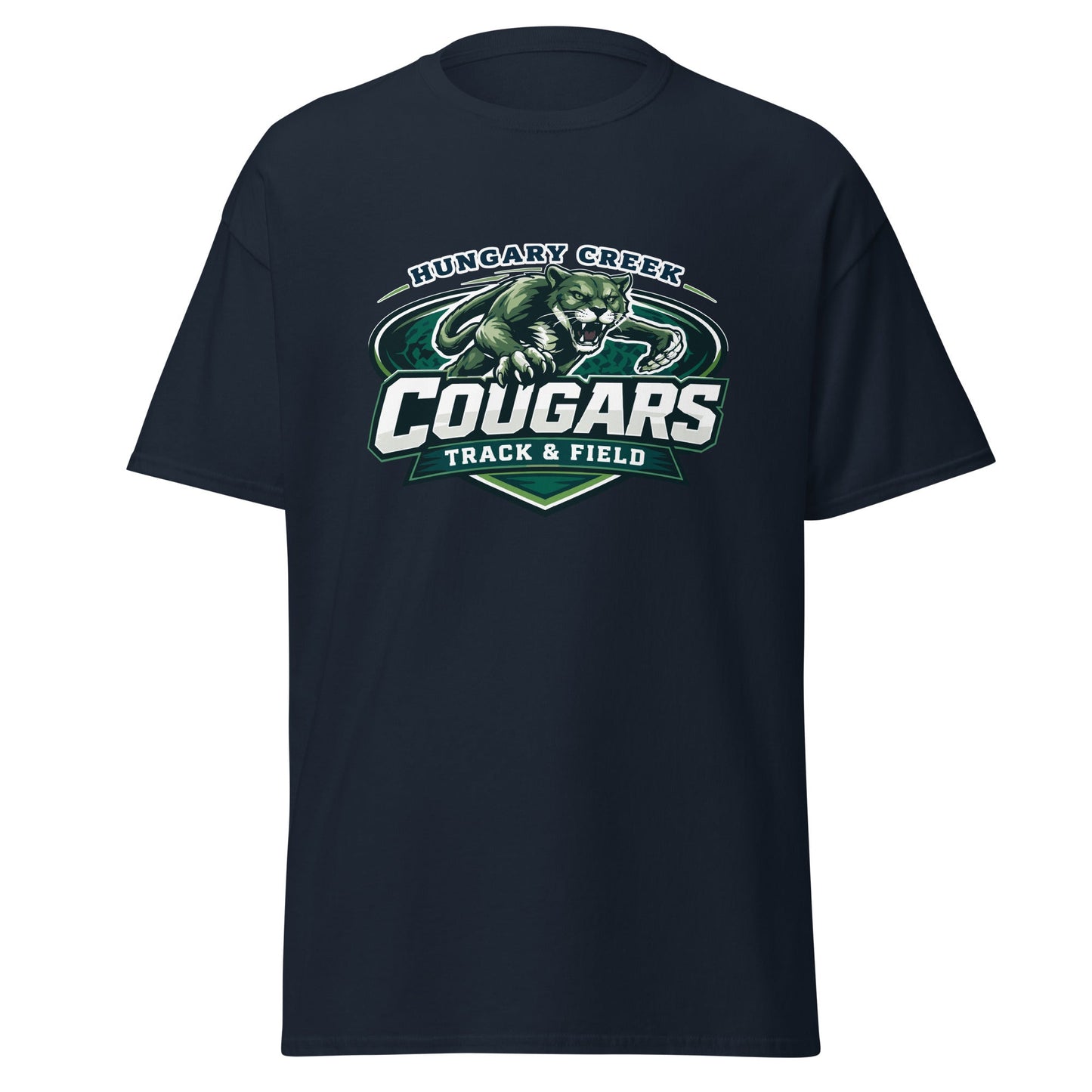 Classic | T-Shirt | Hungary Creek Cougar | Shield Logo