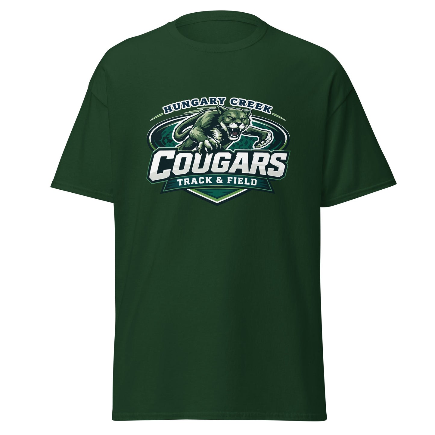 Classic | T-Shirt | Hungary Creek Cougar | Shield Logo
