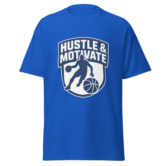 Classic | T-Shirt | Hustle and Motivate Basketball