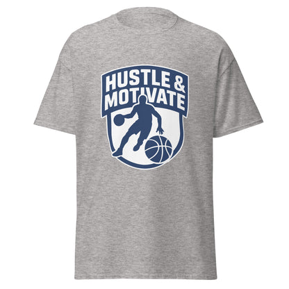 Classic | T-Shirt | Hustle and Motivate Basketball