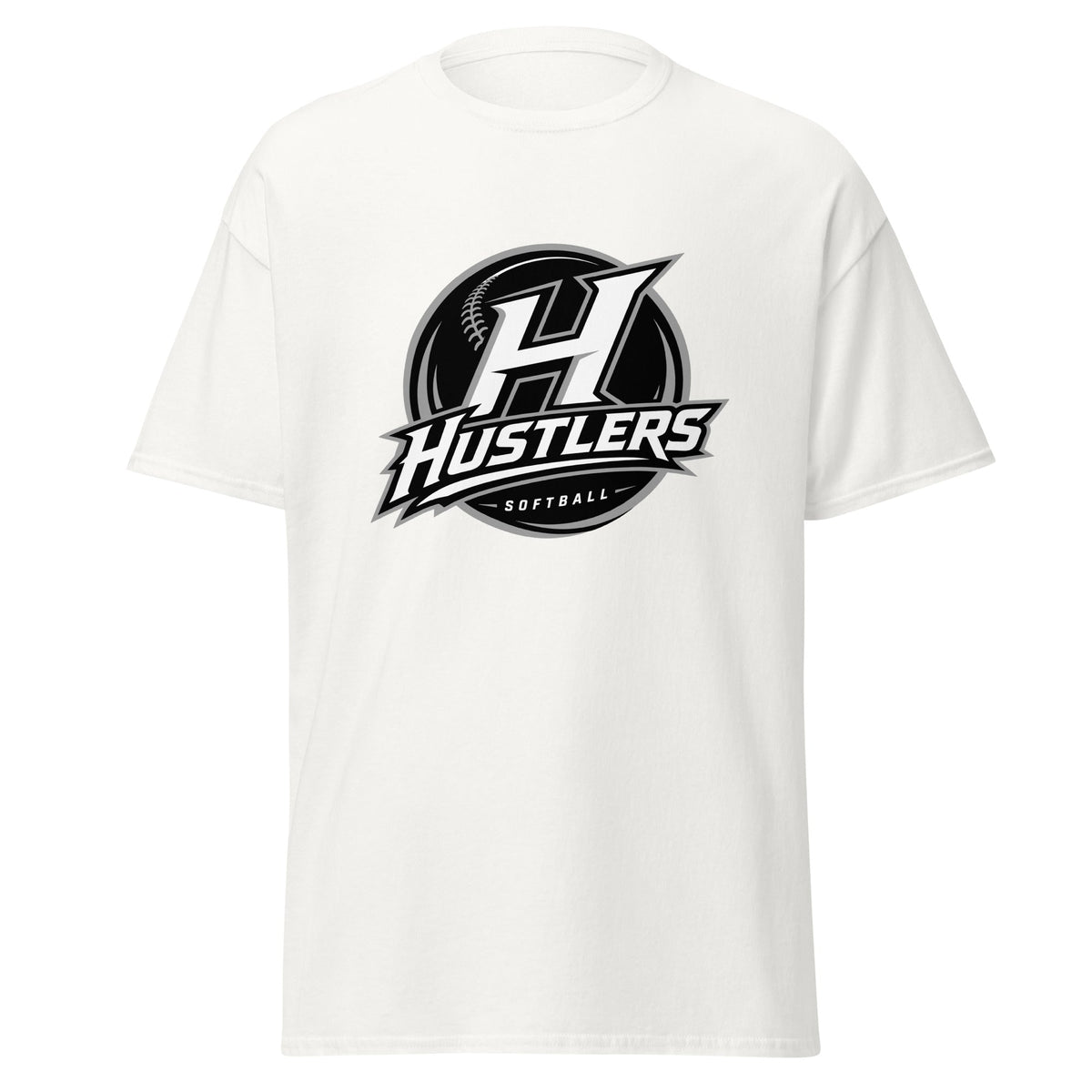 Classic | T-Shirt | Hustlers Softball | Crest Logo