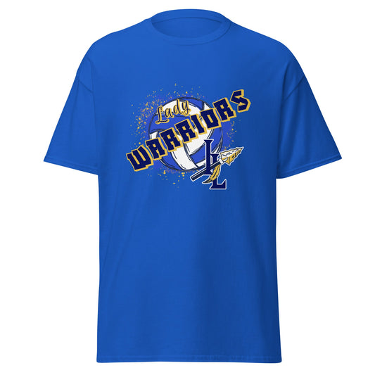 Classic | T-Shirt | Indian Land Middle School Volleyball | Vanguard Warriors Logo
