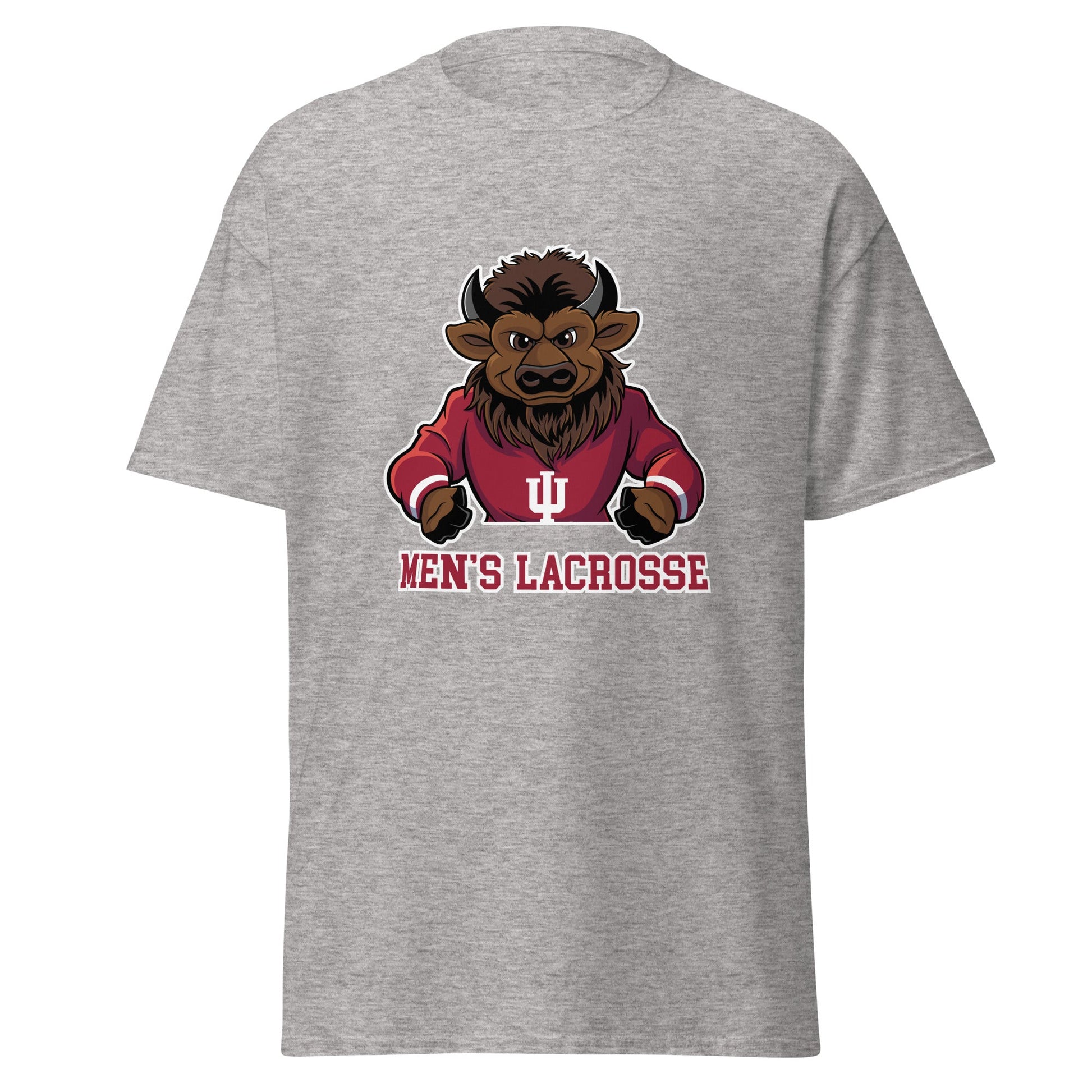 Classic | T-Shirt | Indiana University Lacrosse | Mascot Logo