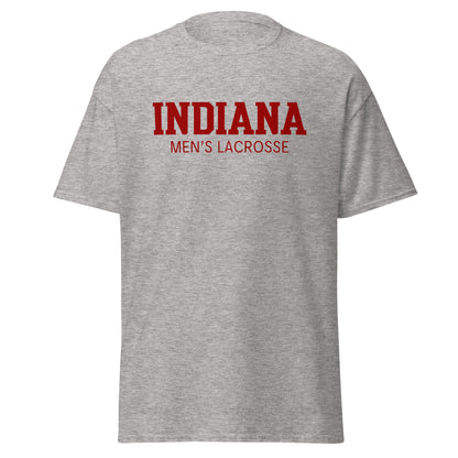 Classic | T-Shirt | Indiana University Lacrosse | Script Logo