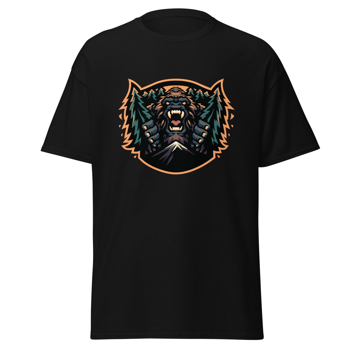 Classic | T-Shirt | JBLM Bigfoot Hockey Team | Mascot Logo