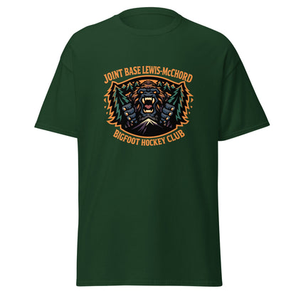 Classic | T-Shirt | JBLM Bigfoot Hockey Team | Mascot Logo