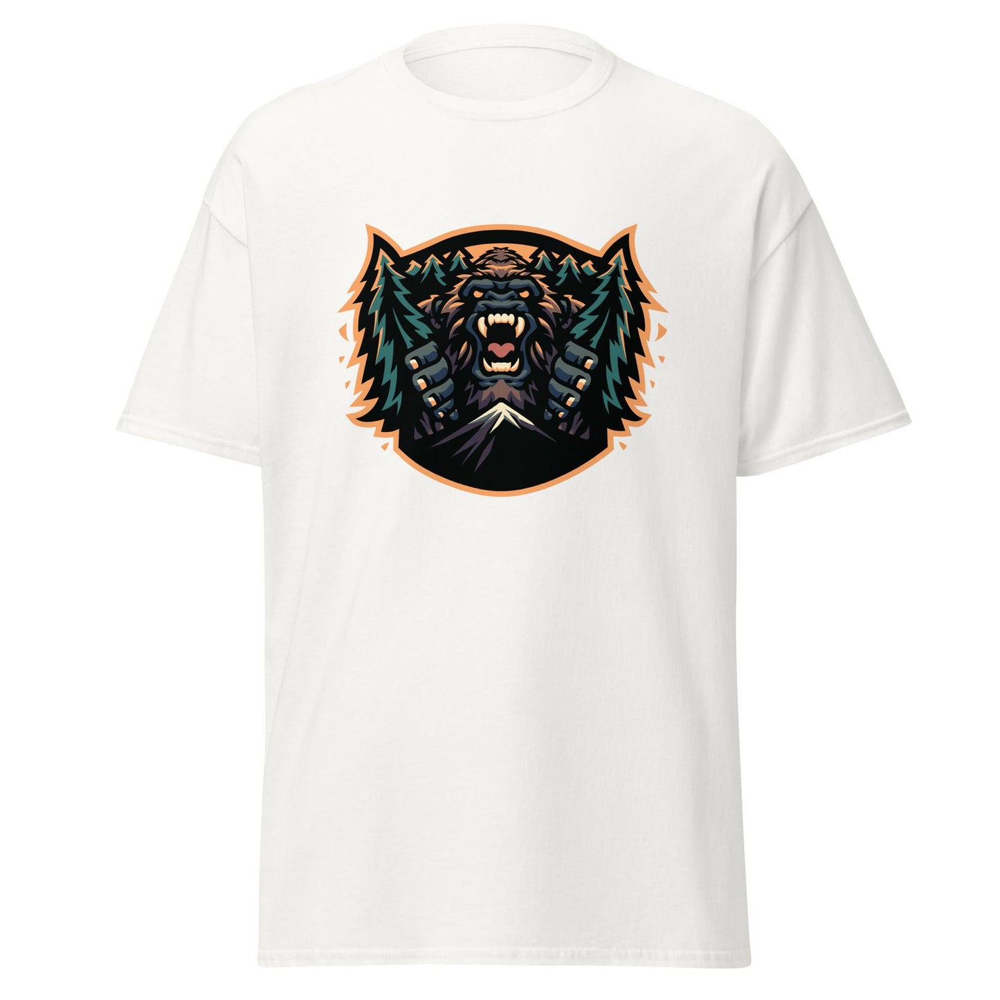 Classic | T-Shirt | JBLM Bigfoot Hockey Team | Mascot Logo