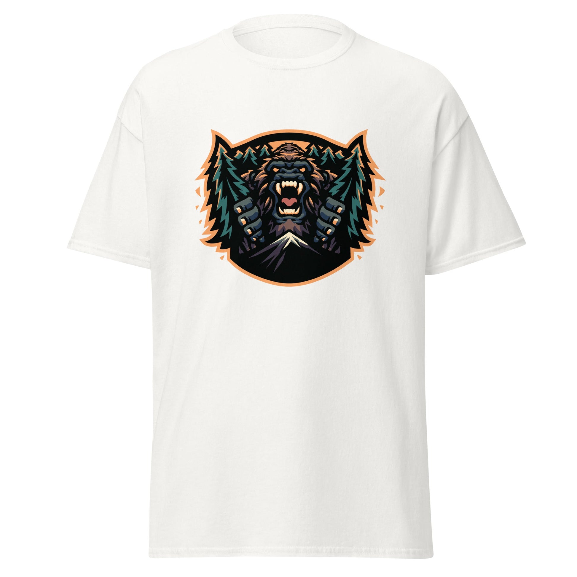 Classic | T-Shirt | JBLM Bigfoot Hockey Team | Mascot Logo