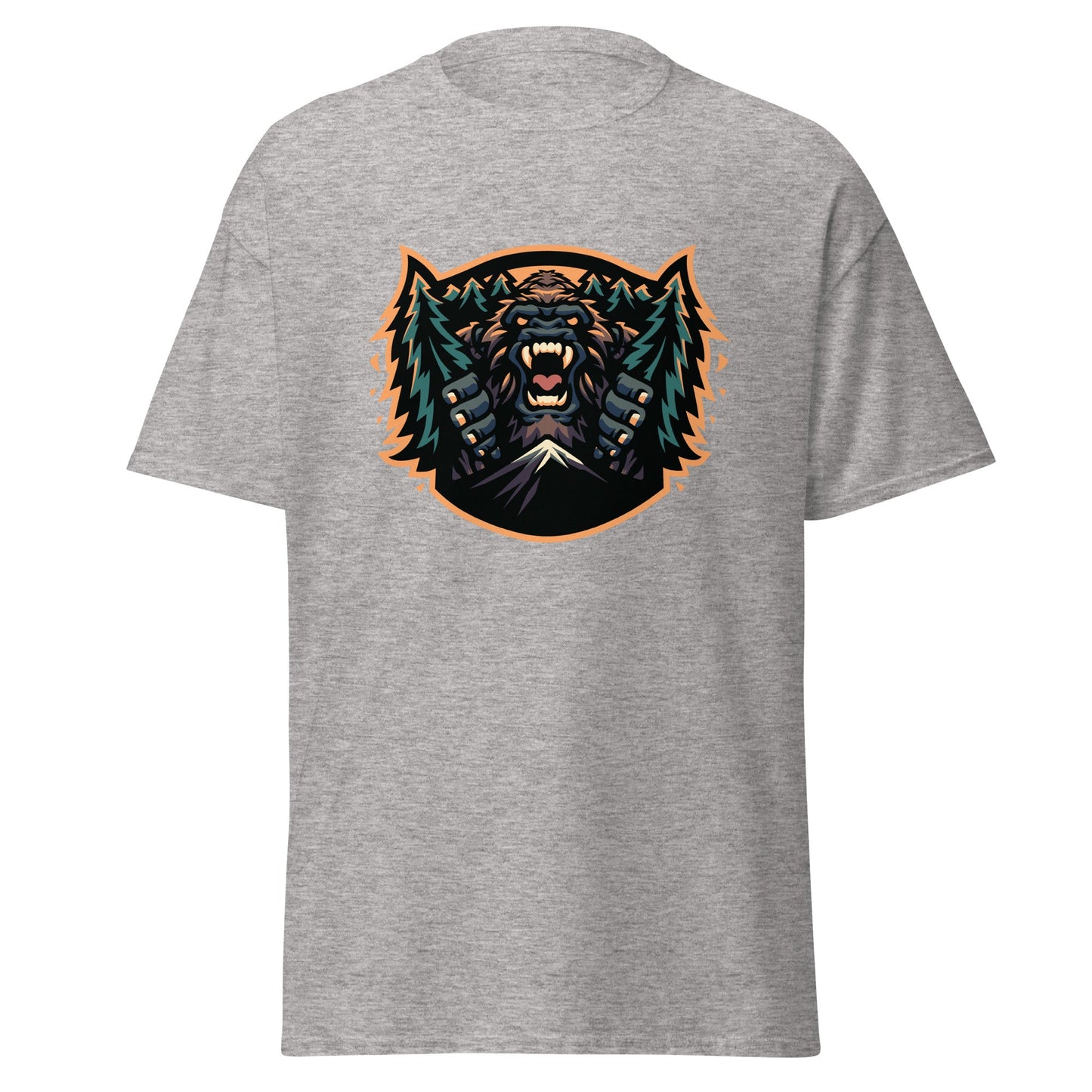 Classic | T-Shirt | JBLM Bigfoot Hockey Team | Mascot Logo