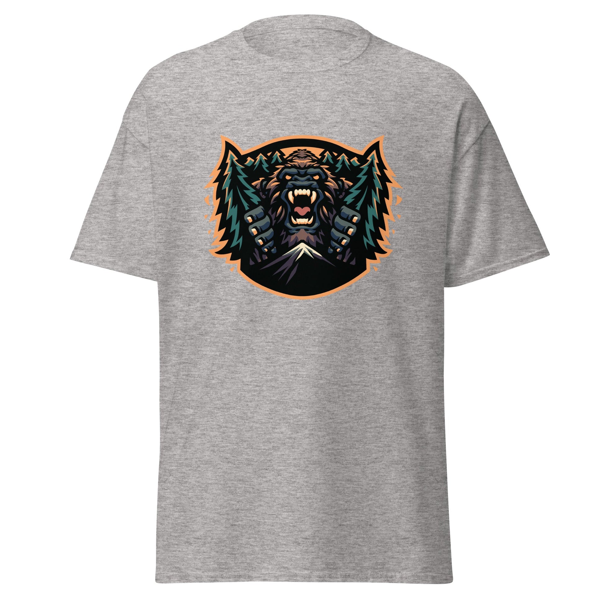 Classic | T-Shirt | JBLM Bigfoot Hockey Team | Mascot Logo