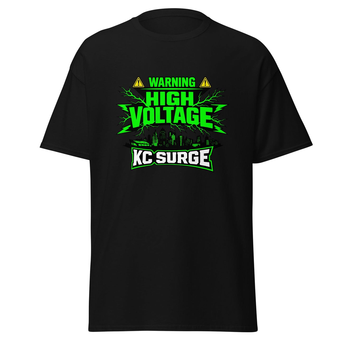 Classic | T-Shirt | Kansas City Surge | High Voltage Logo