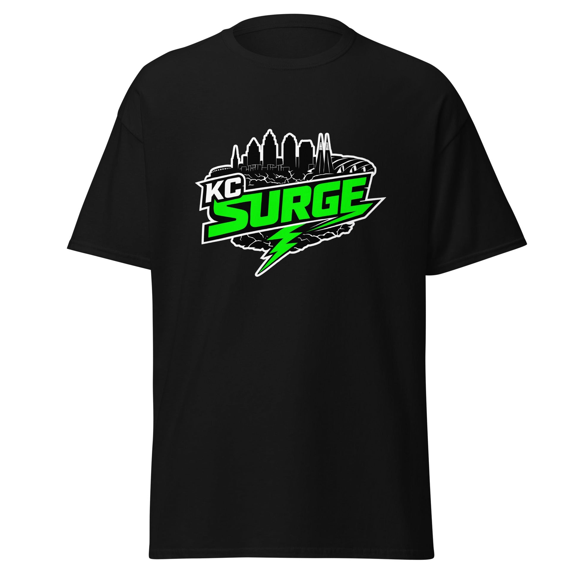 Classic | T-Shirt | Kansas City Surge | Neon Skyline Logo