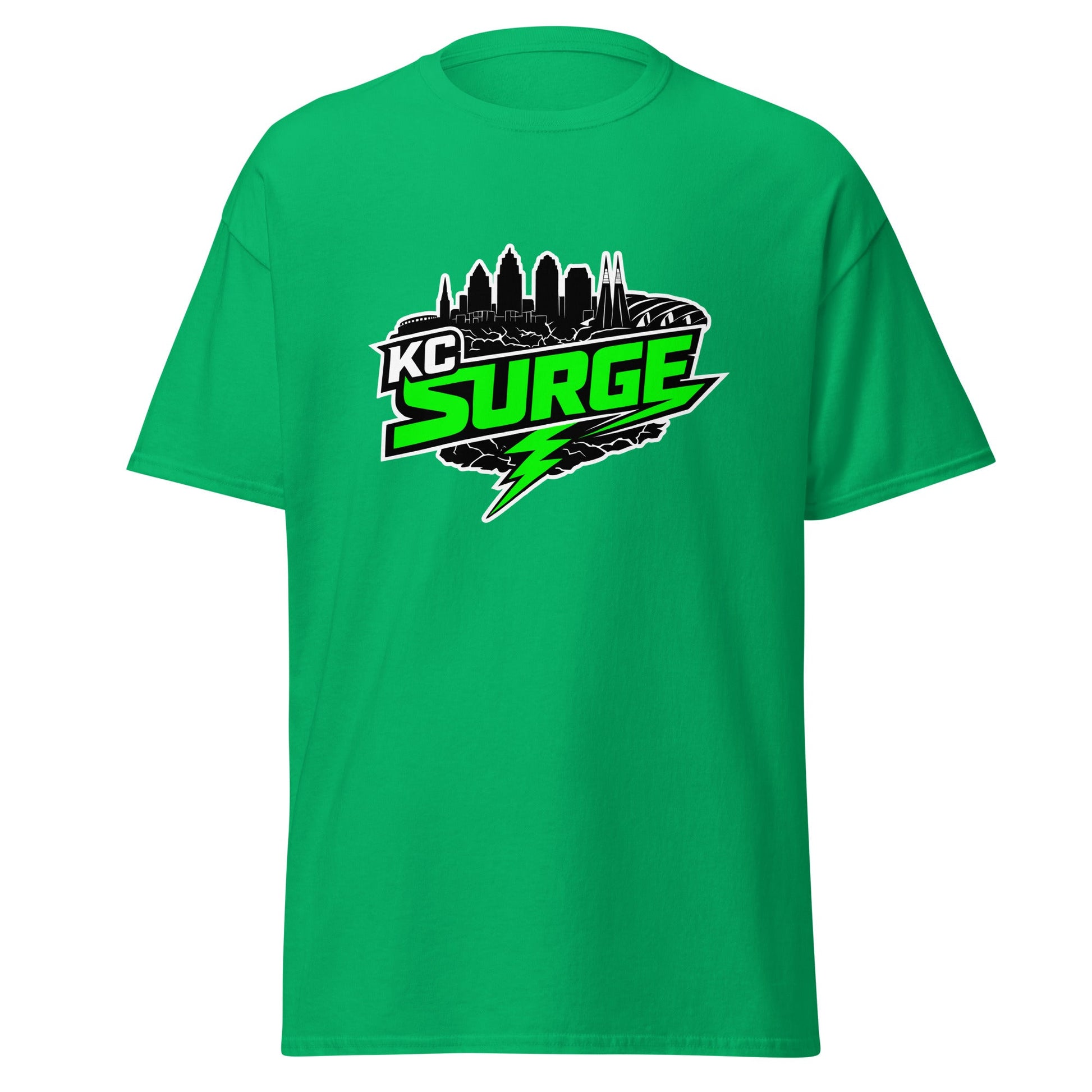 Classic | T-Shirt | Kansas City Surge | Neon Skyline Logo