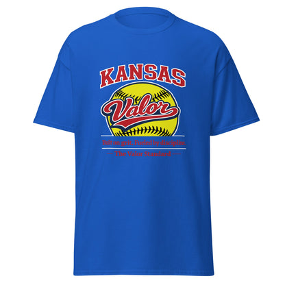 Classic | T-Shirt | Kansas Valor Fan Gear | The Standard Logo
