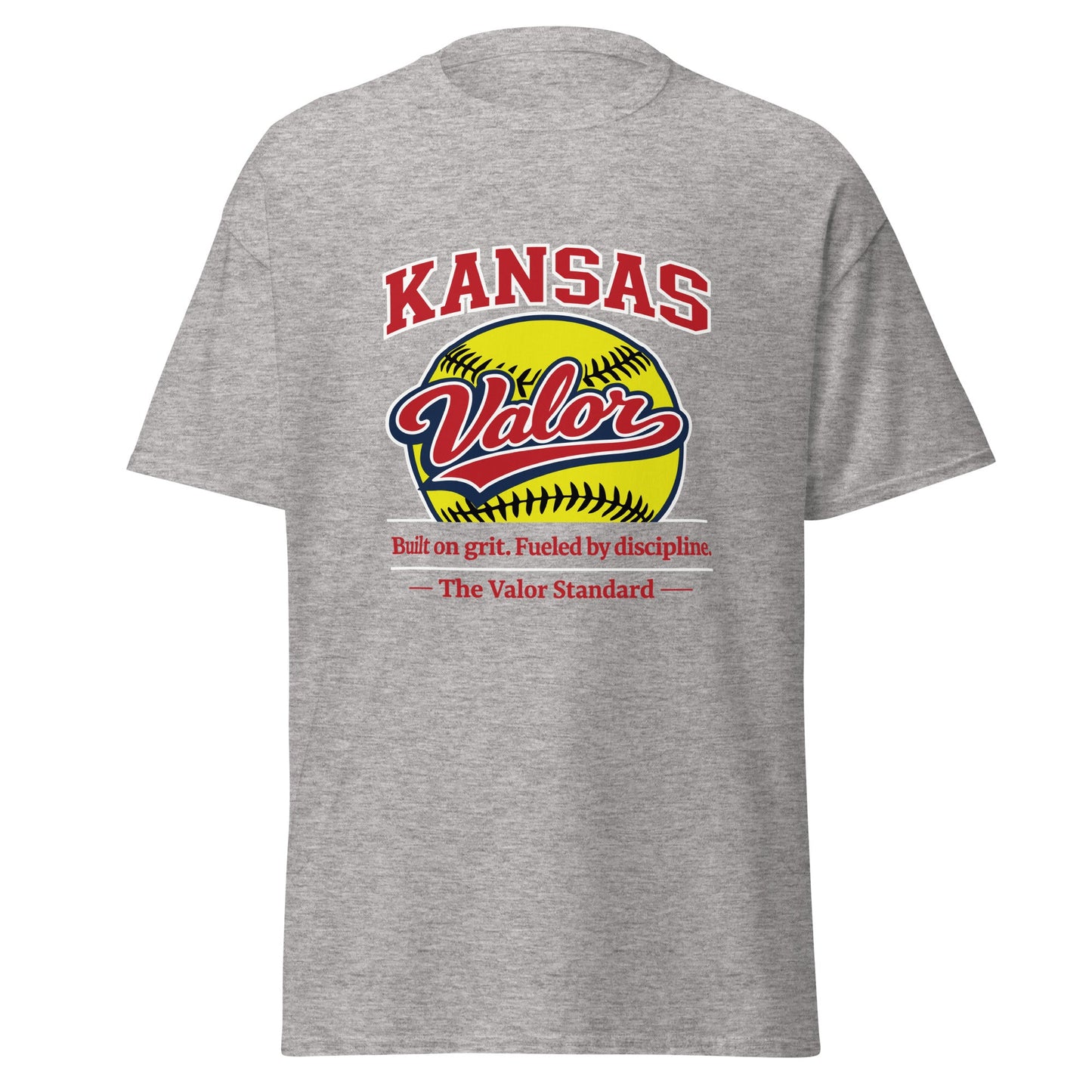 Classic | T-Shirt | Kansas Valor Fan Gear | The Standard Logo