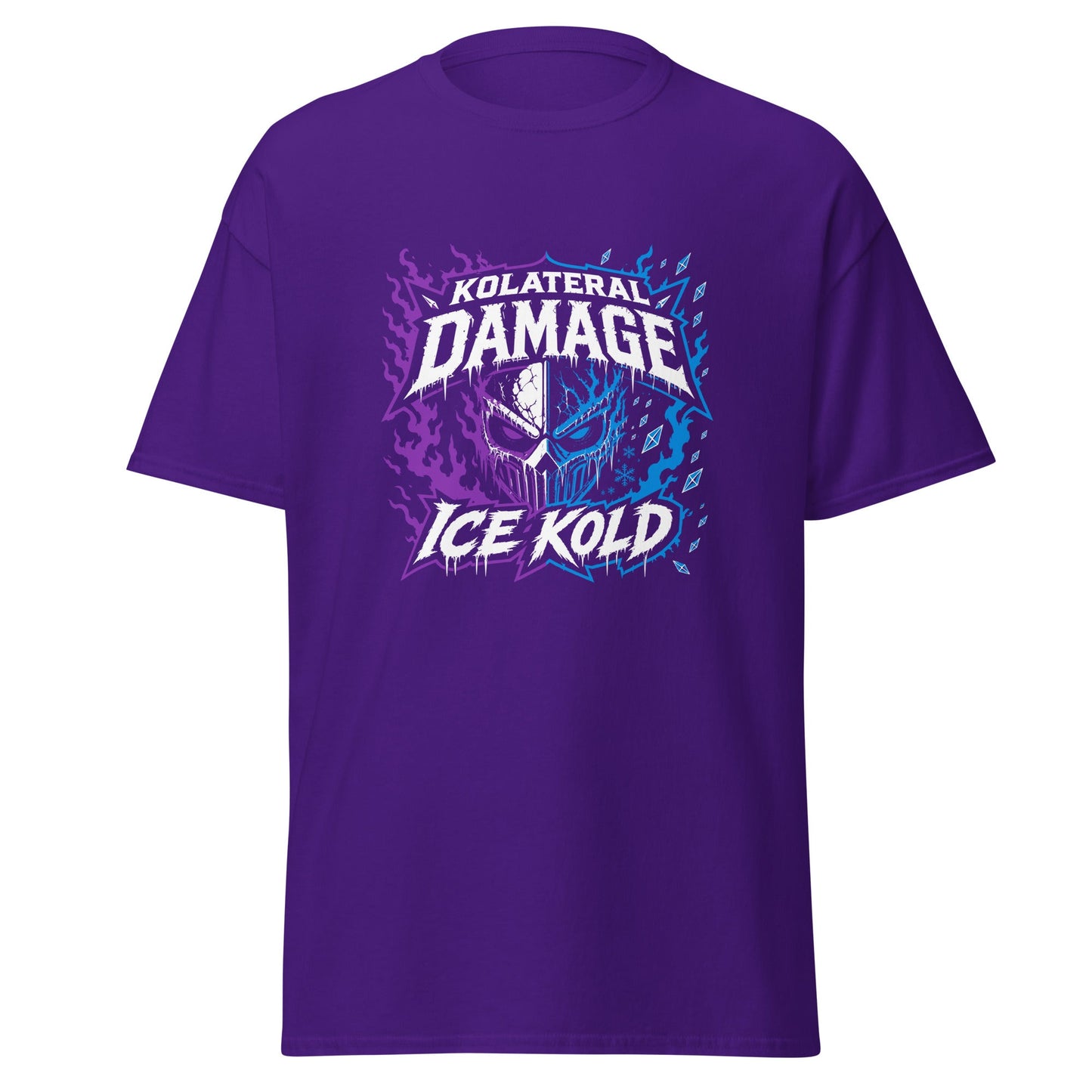 Classic | T-Shirt | Kolateral Damage E-Sports | Ice Kold Crest Logo