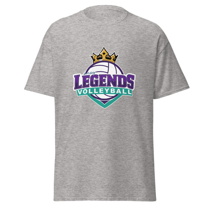 Classic | T-Shirt | Lady Legends Volleyball | Crown Logo