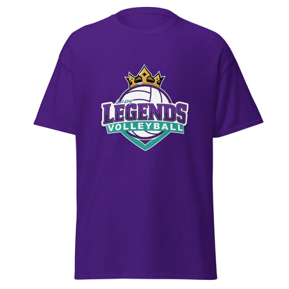 Classic | T-Shirt | Lady Legends Volleyball | Crown Logo