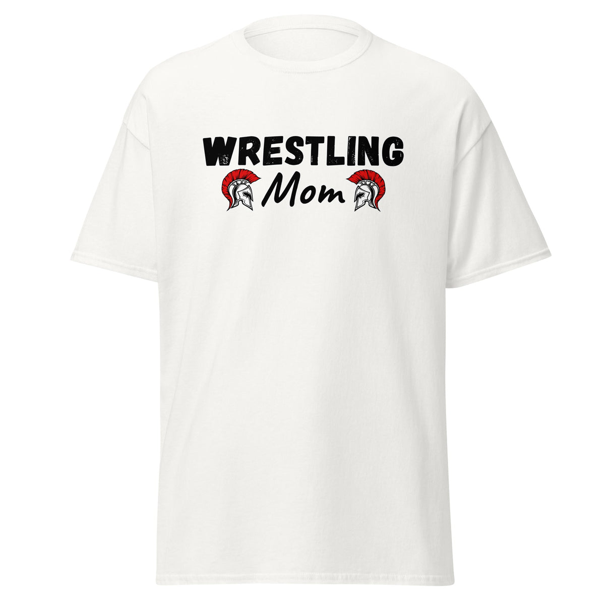 Classic | T-Shirt | Lafayette Warrior Youth Wrestling | Mom Emblem Logo