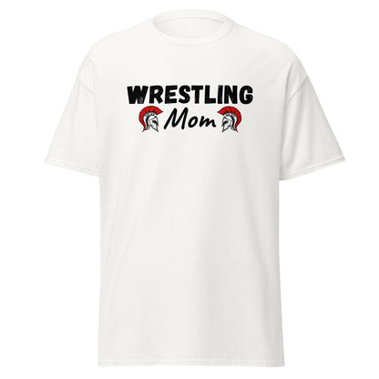 Classic | T-Shirt | Lafayette Warrior Youth Wrestling | Mom Emblem Logo