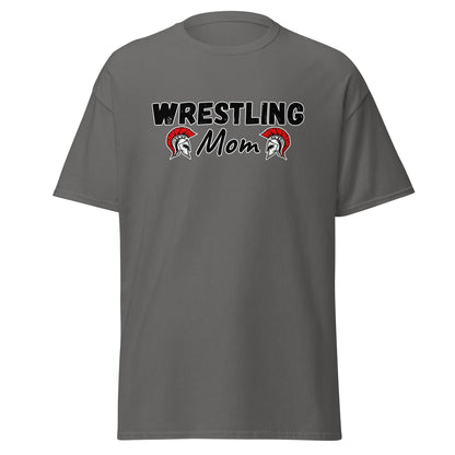 Classic | T-Shirt | Lafayette Warrior Youth Wrestling | Mom Emblem Logo