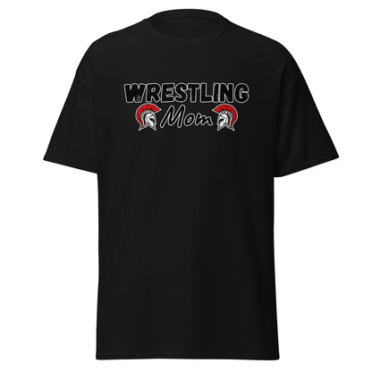 Classic | T-Shirt | Lafayette Warrior Youth Wrestling | Mom Emblem Logo
