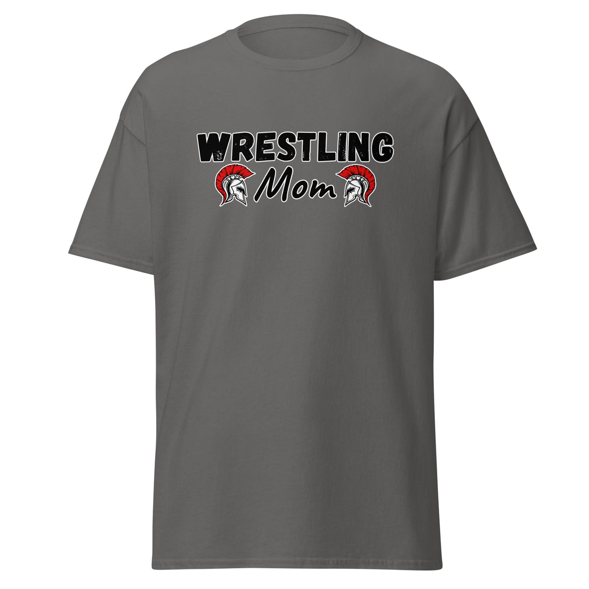 Classic | T-Shirt | Lafayette Warrior Youth Wrestling | Mom Emblem Logo