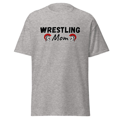 Classic | T-Shirt | Lafayette Warrior Youth Wrestling | Mom Emblem Logo