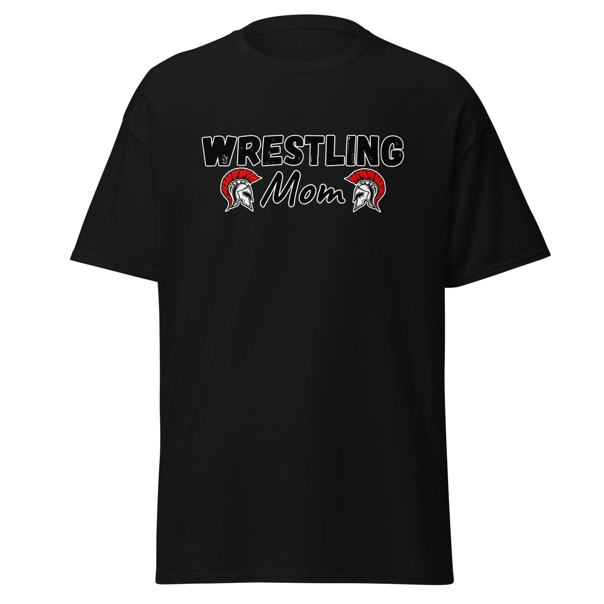 Classic | T-Shirt | Lafayette Warrior Youth Wrestling | Mom Emblem Logo