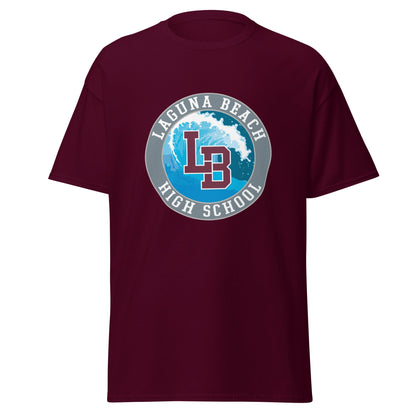 Classic | T-Shirt | Laguna Beach High School Wrestling | Wave Logo