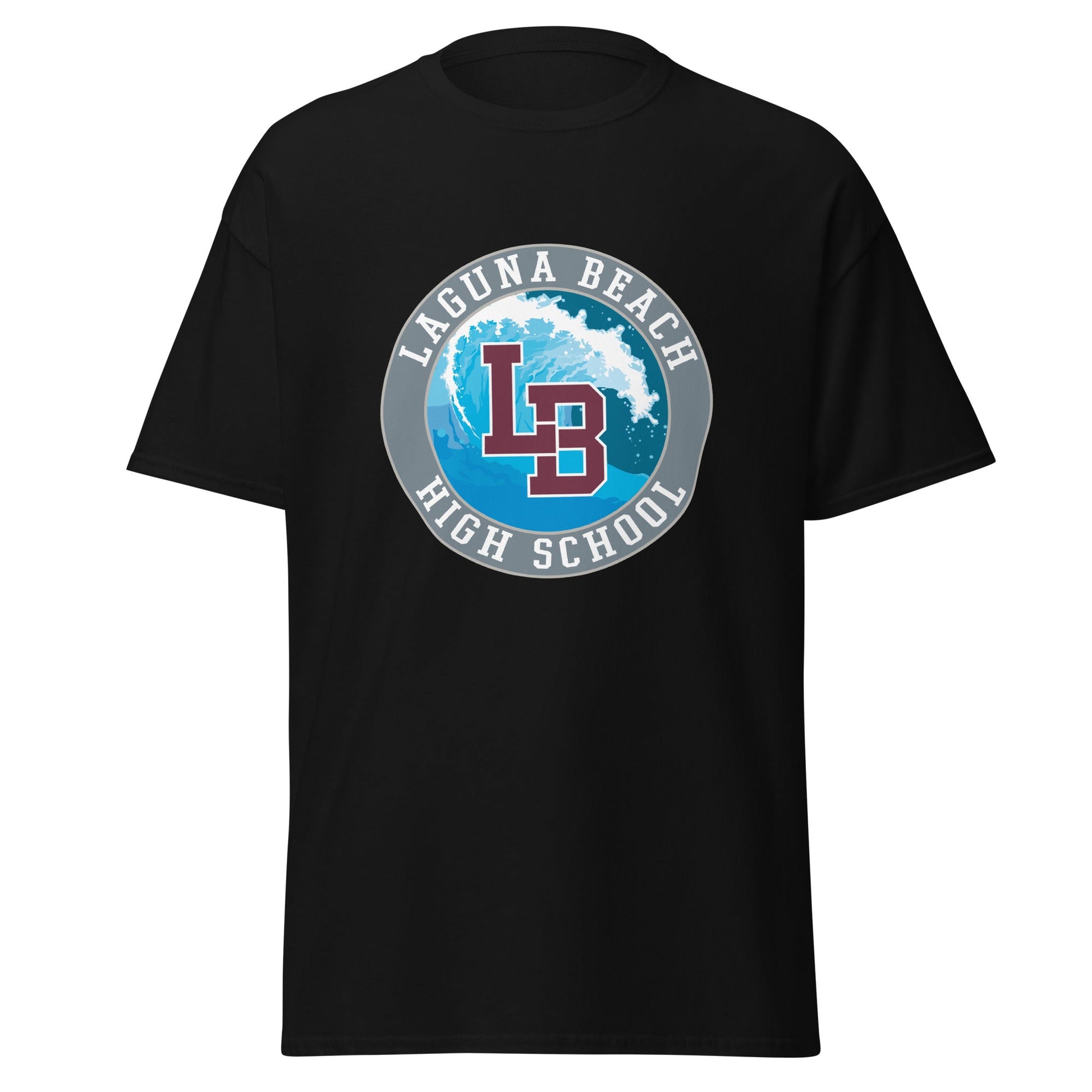 Classic | T-Shirt | Laguna Beach High School Wrestling | Wave Logo