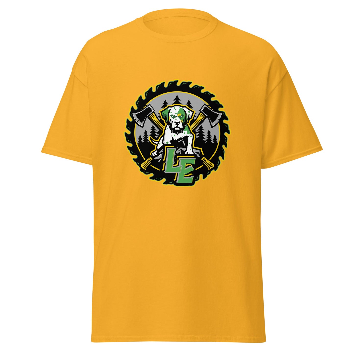 Classic | T-Shirt | Lake Erie Power Pines | Saw Logo