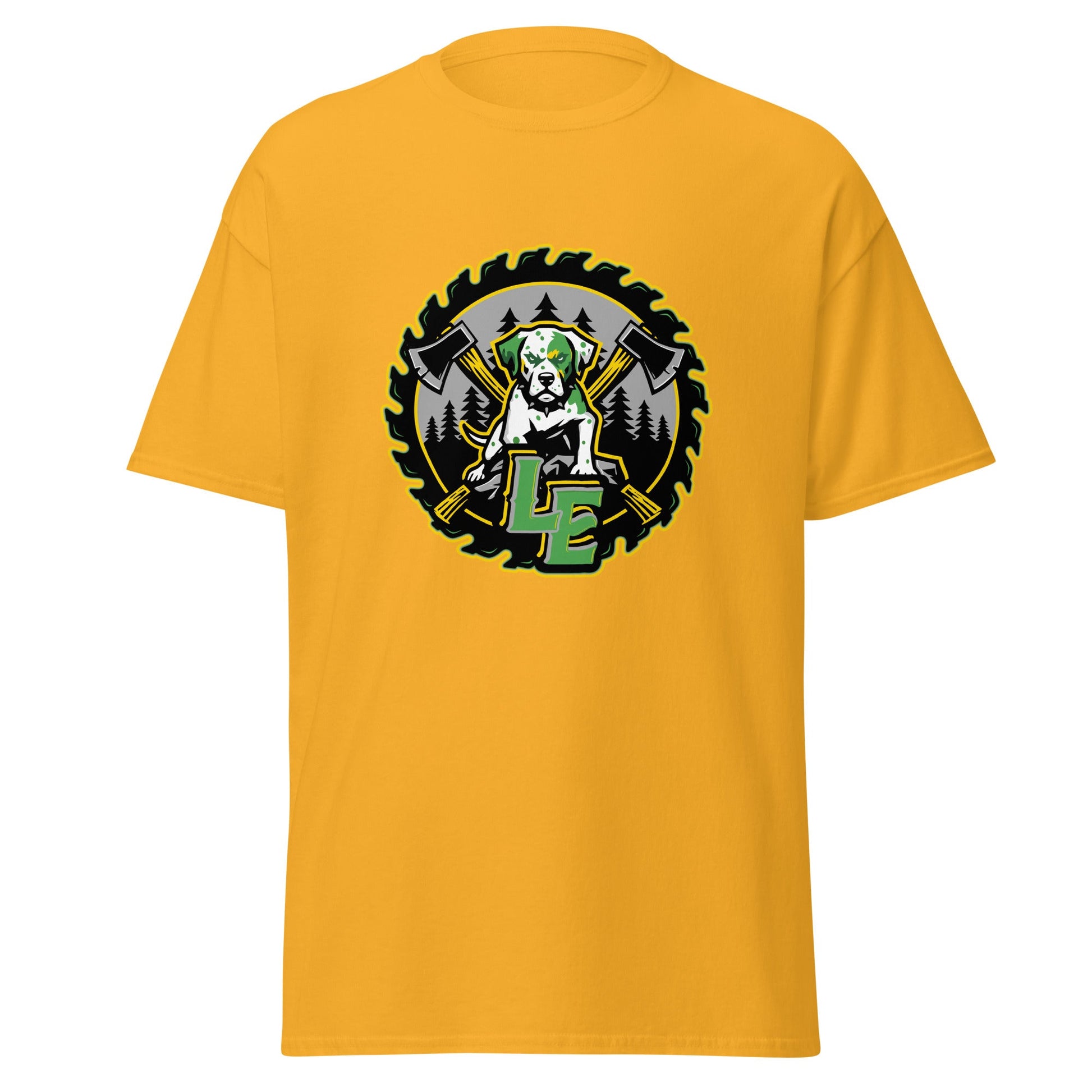 Classic | T-Shirt | Lake Erie Power Pines | Saw Logo