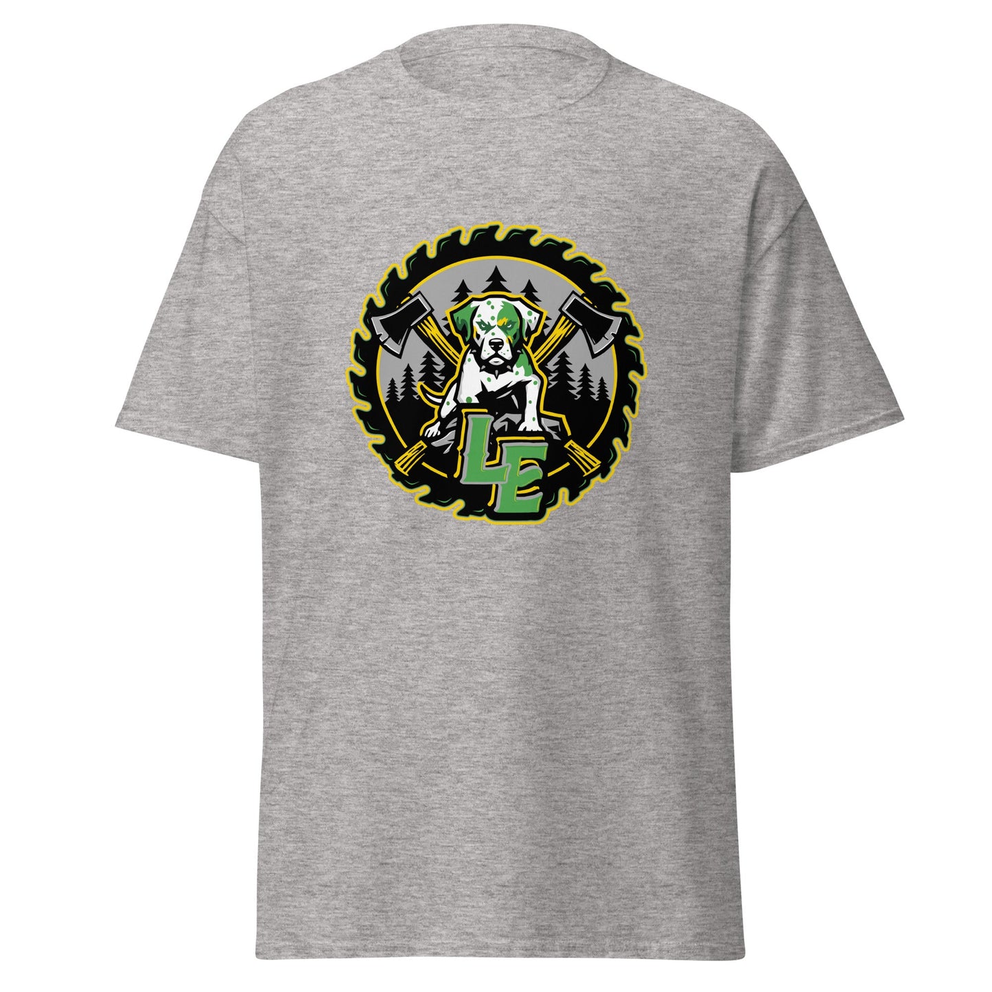 Classic | T-Shirt | Lake Erie Power Pines | Saw Logo